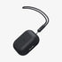ACS05479 - Apple AirPods Pro 2 Case Silicone Fit + strap in black showing the front and side with strap
